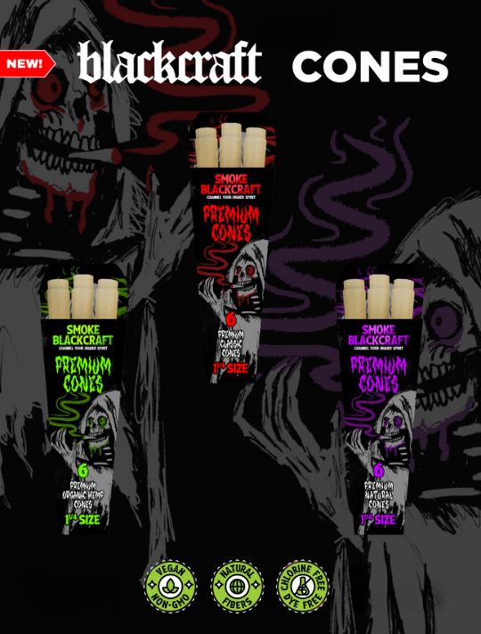 Delta Extrax Natural Cones | Smoke Blackcraft Best Price