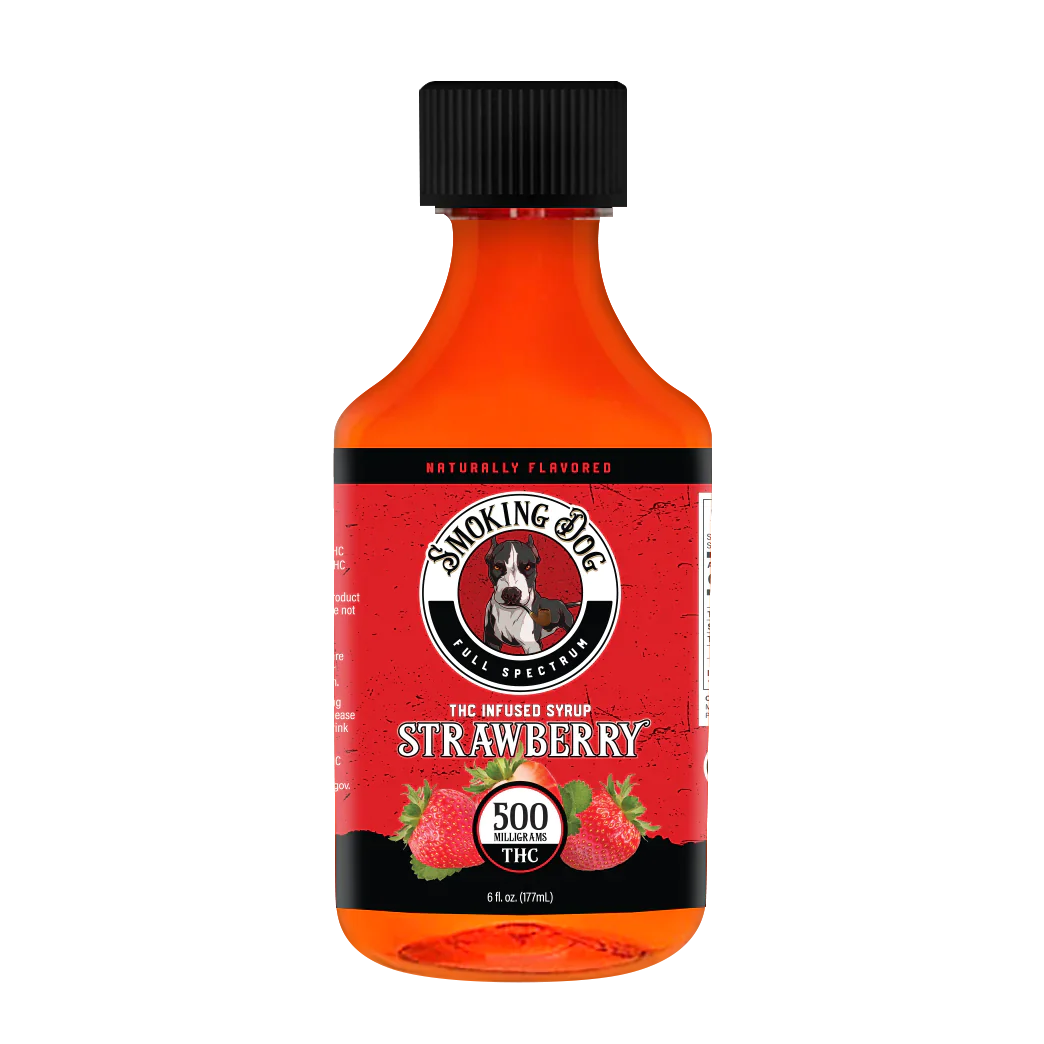 Smoking Dog | Delta 9 THC Syrup - 500mg Best Price