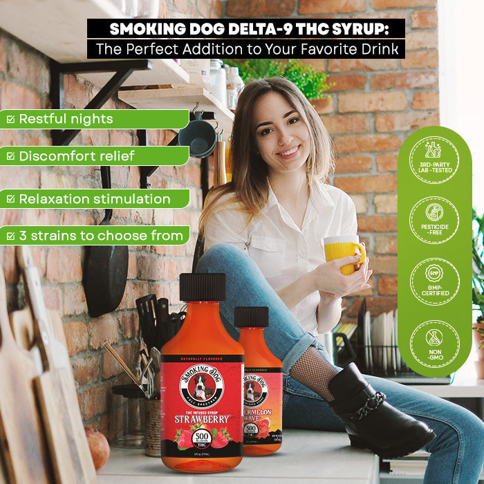 Smoking Dog Delta-9 THC Syrup Best Price