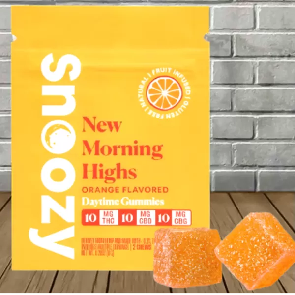Snoozy New Morning Highs Delta 9 Gummies 20mg Best Price