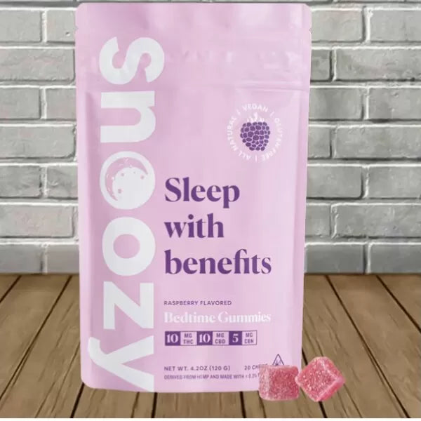 Snoozy Sleep With Benefits Delta 9 Gummies 200mg Best Price