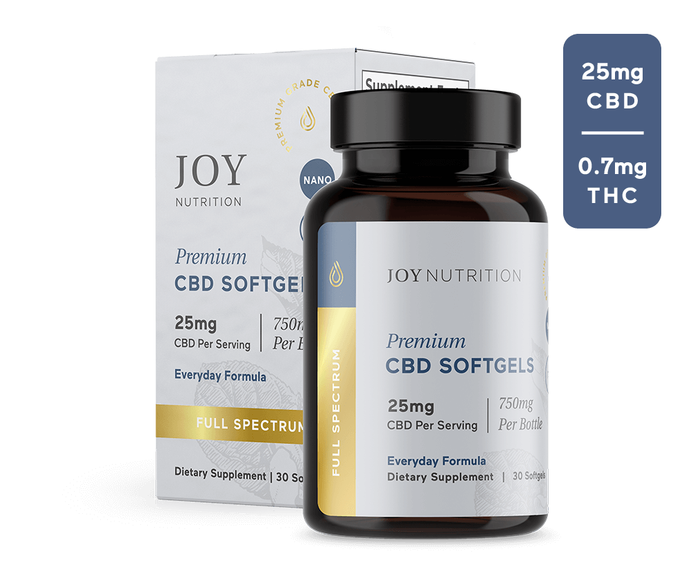 Joy Organics Full Spectrum CBD Softgels with THC Best Price