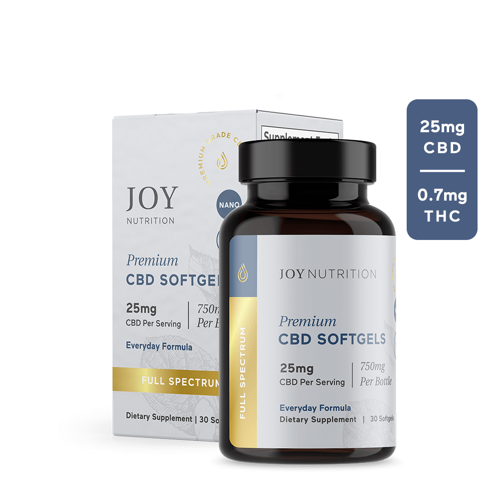 Joy Organics Full Spectrum CBD Softgels with THC Best Price