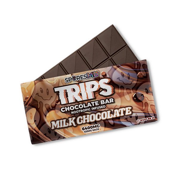 Trips Chocolate Bar Nootropic Infused 6400mg Best Price