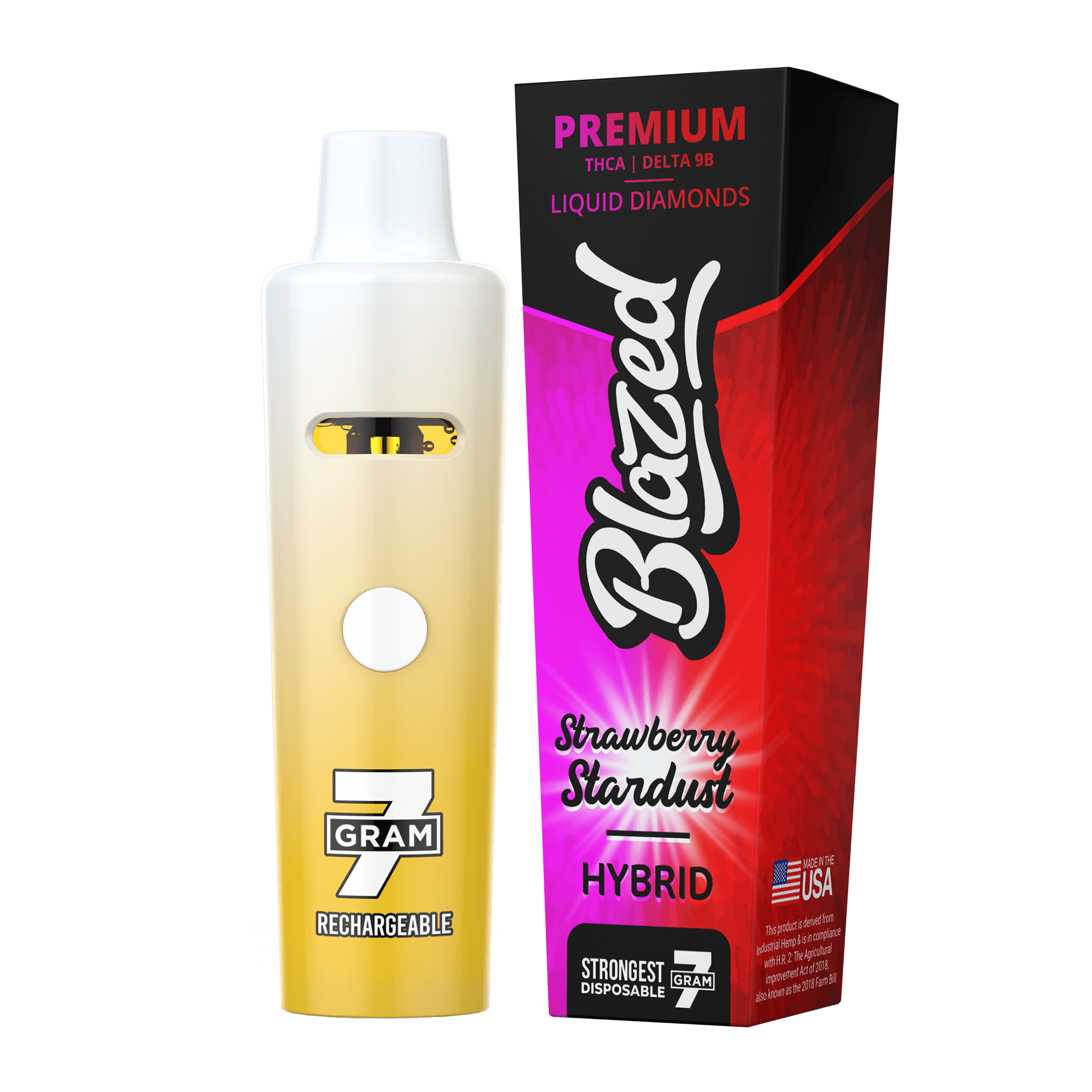 Blazed 7 Gram THCA + Delta 9B Disposable Vape Best Price