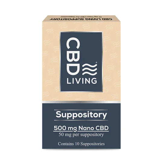 CBD Living | CBD Suppositories - 500mg Best Price