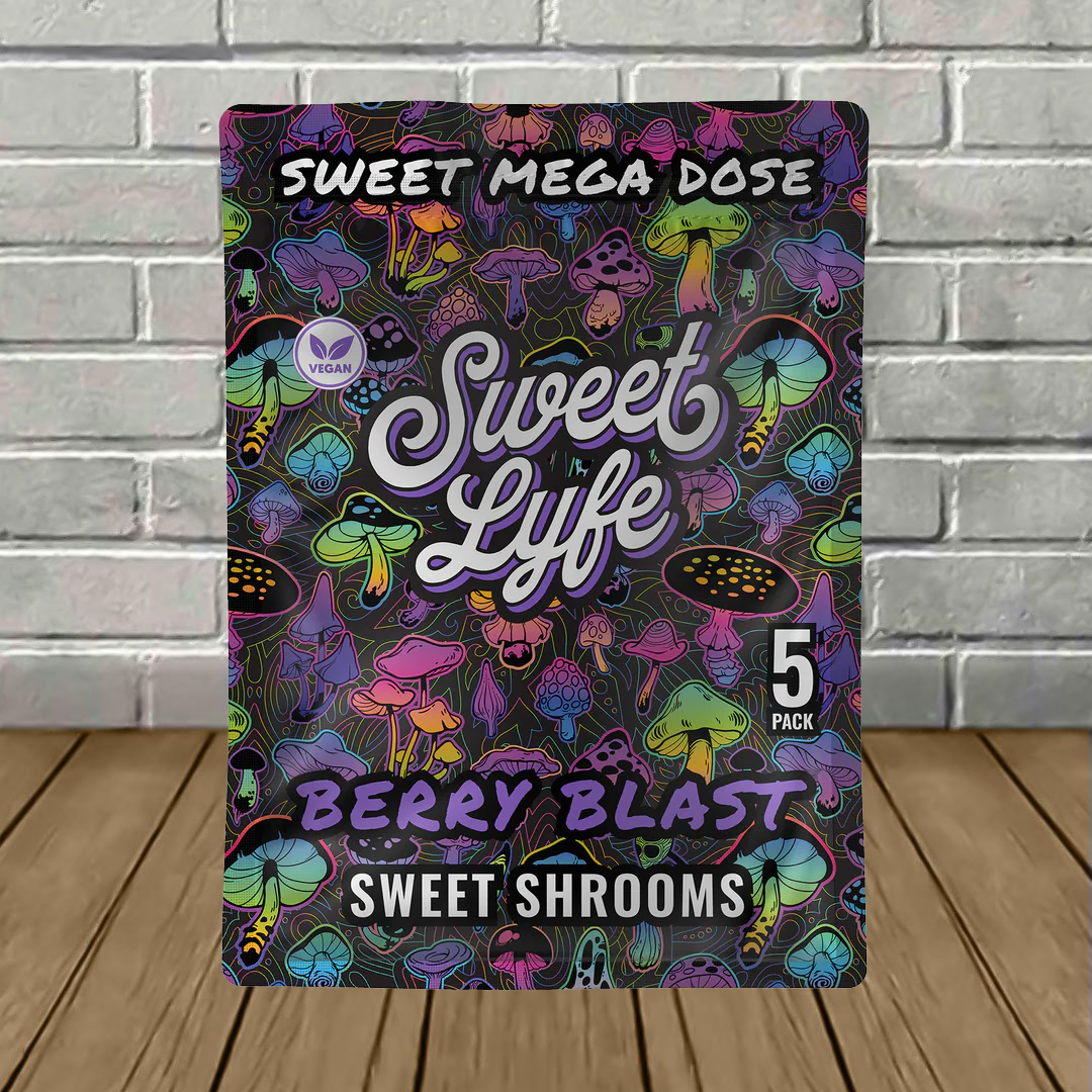 Sweet Lyfe Sweet Shrooms Mega Dose Gummies 5ct Best Price