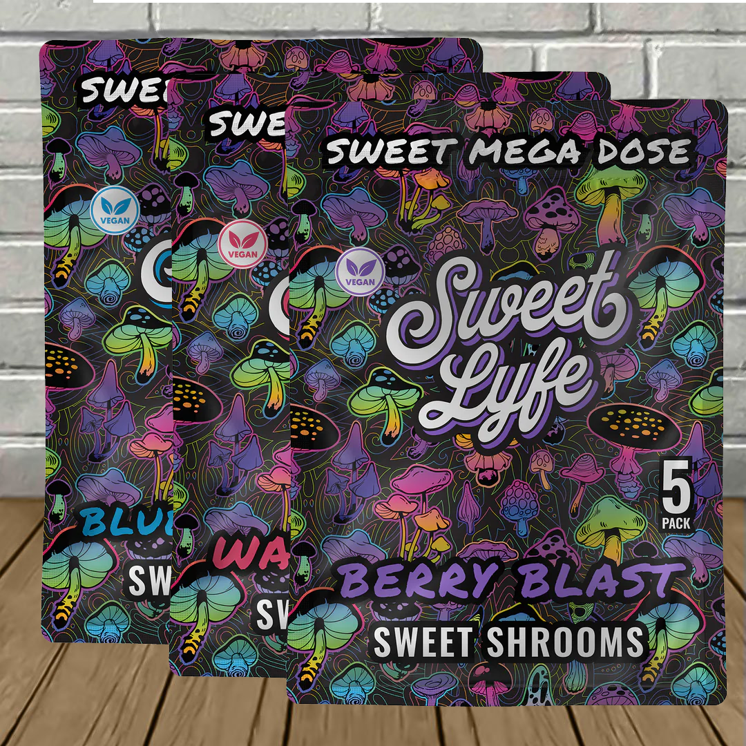 Sweet Lyfe Sweet Shrooms Mega Dose Gummies 5ct Best Price