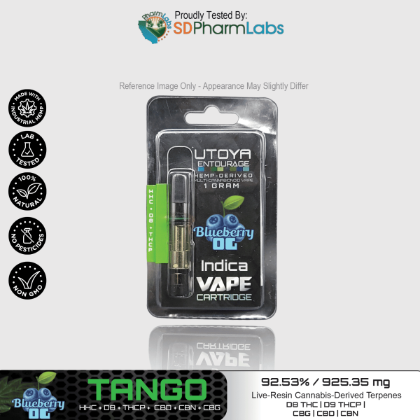 Utoya | Live Resin Delta 8 THC Vape Cartridge - 1g Best Price
