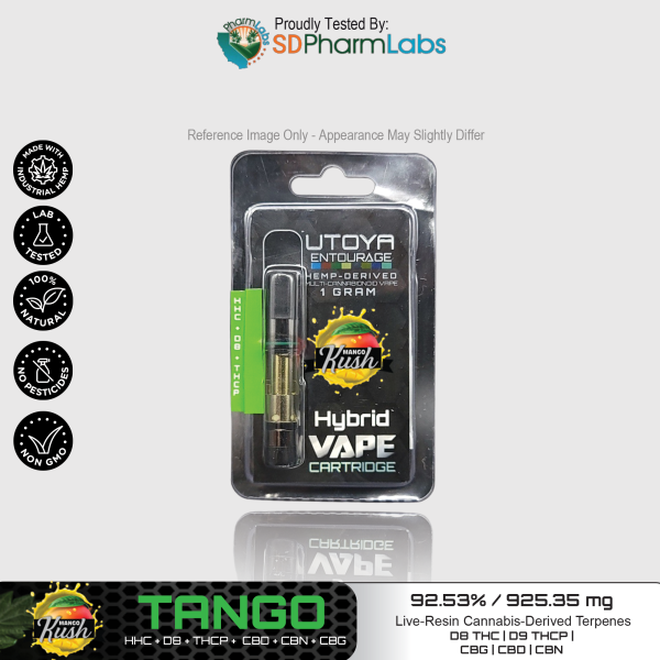 Utoya | Live Resin Delta 8 THC Vape Cartridge - 1g Best Price