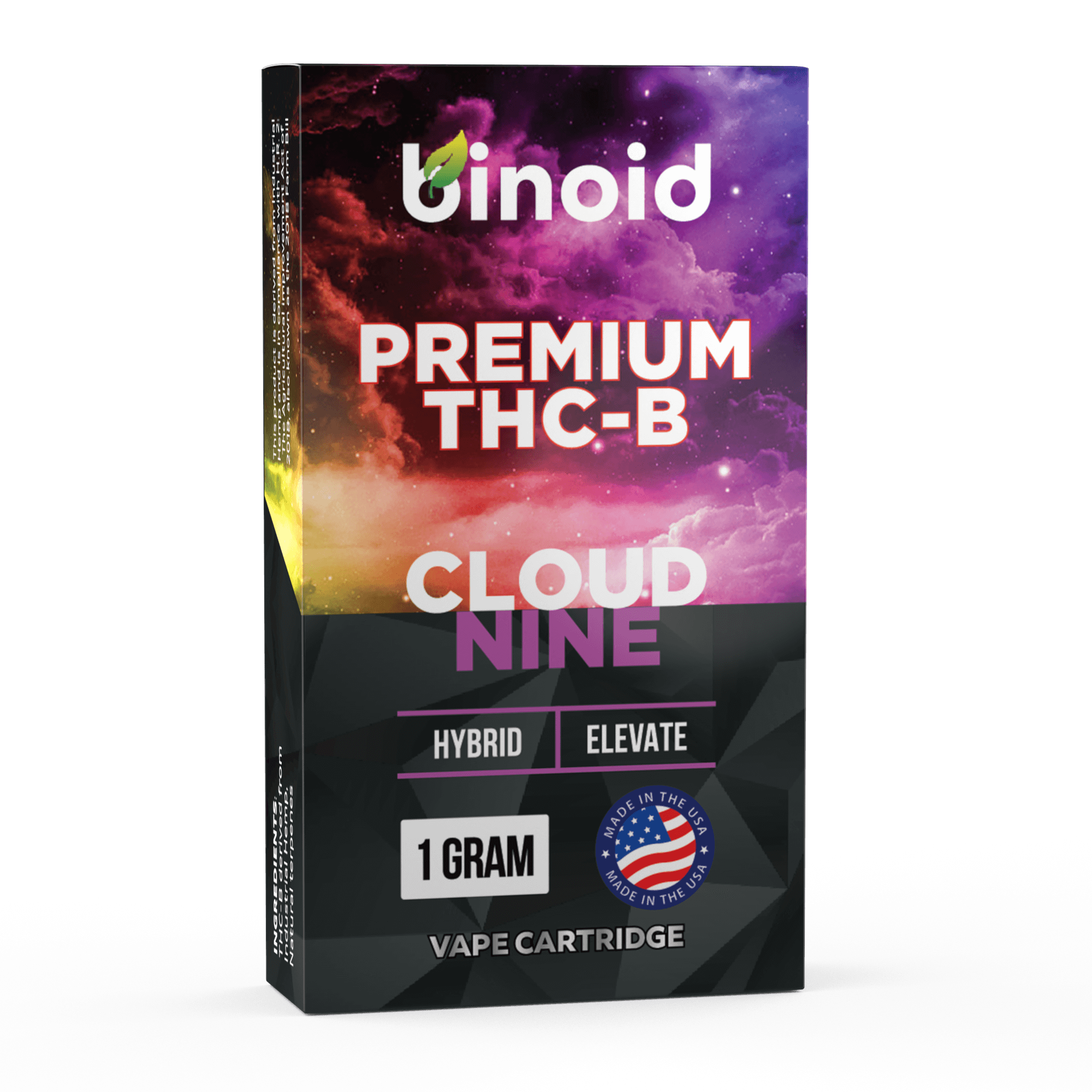 Binoid THC-B Vape Cartridge - Cloud Nine Best Price