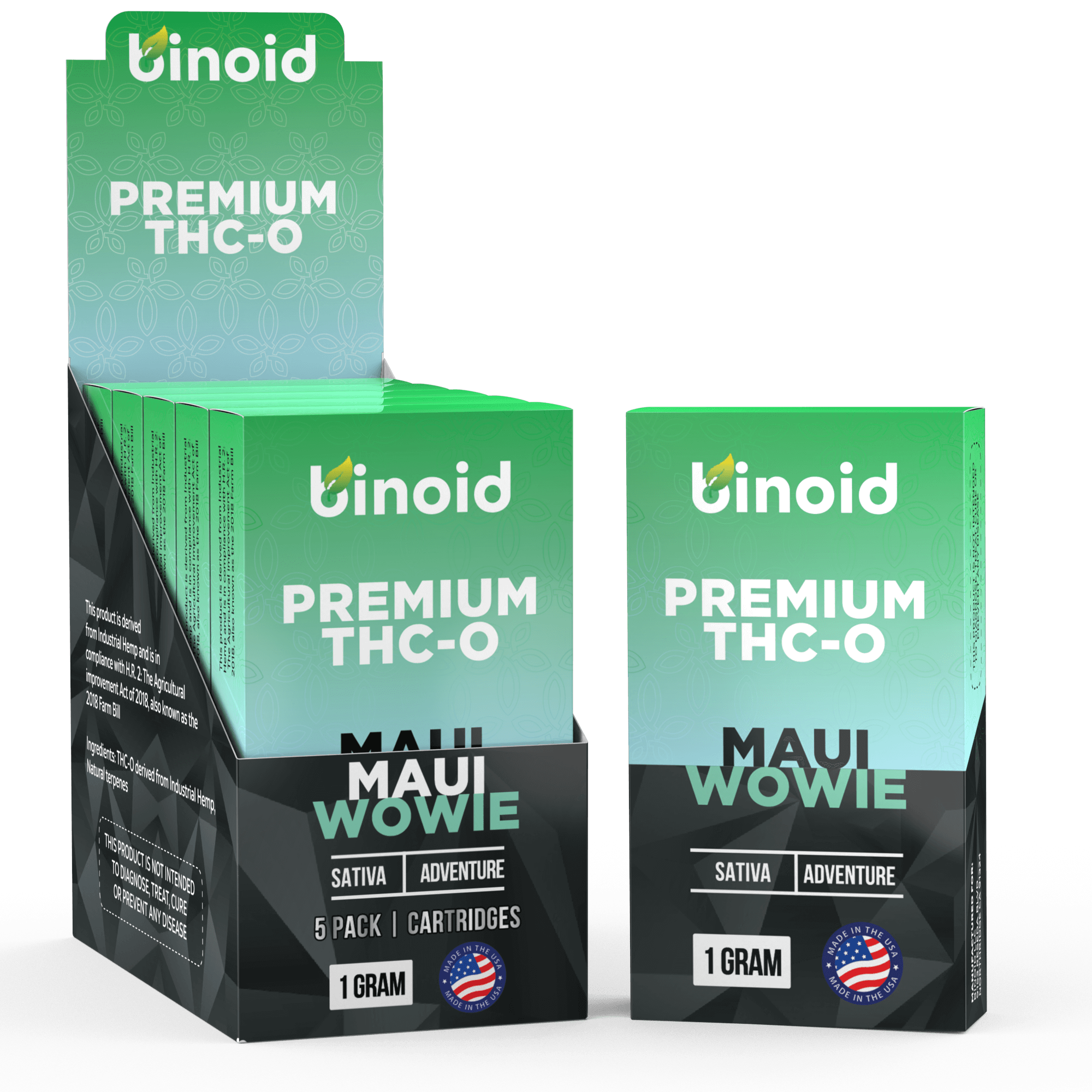 Binoid THC-O Vape Cartridge - Maui Wowie Best Price