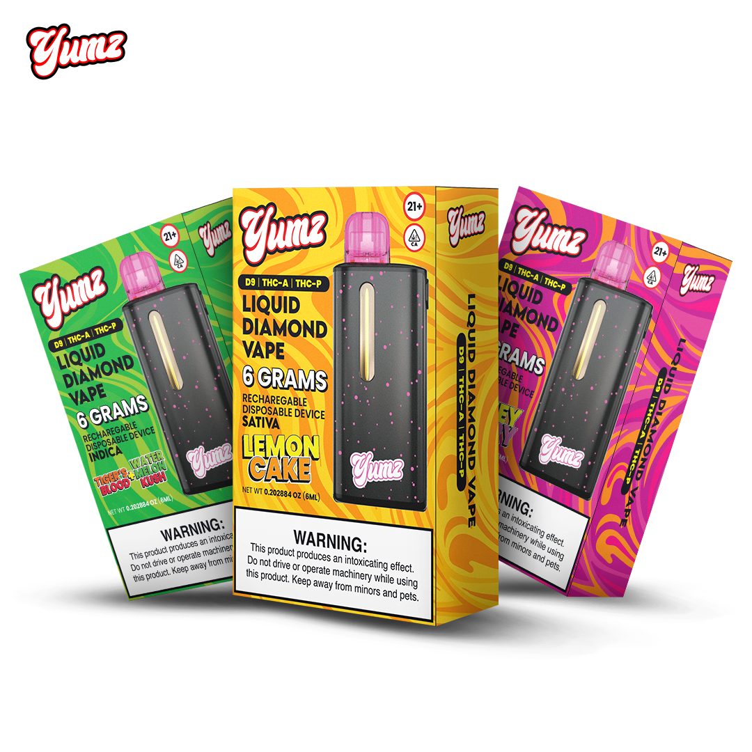 Yumz - Bundle - THC Disposable Vape ( 6 Grams ) ( D9 + THC-A + THC-P ) Best Price