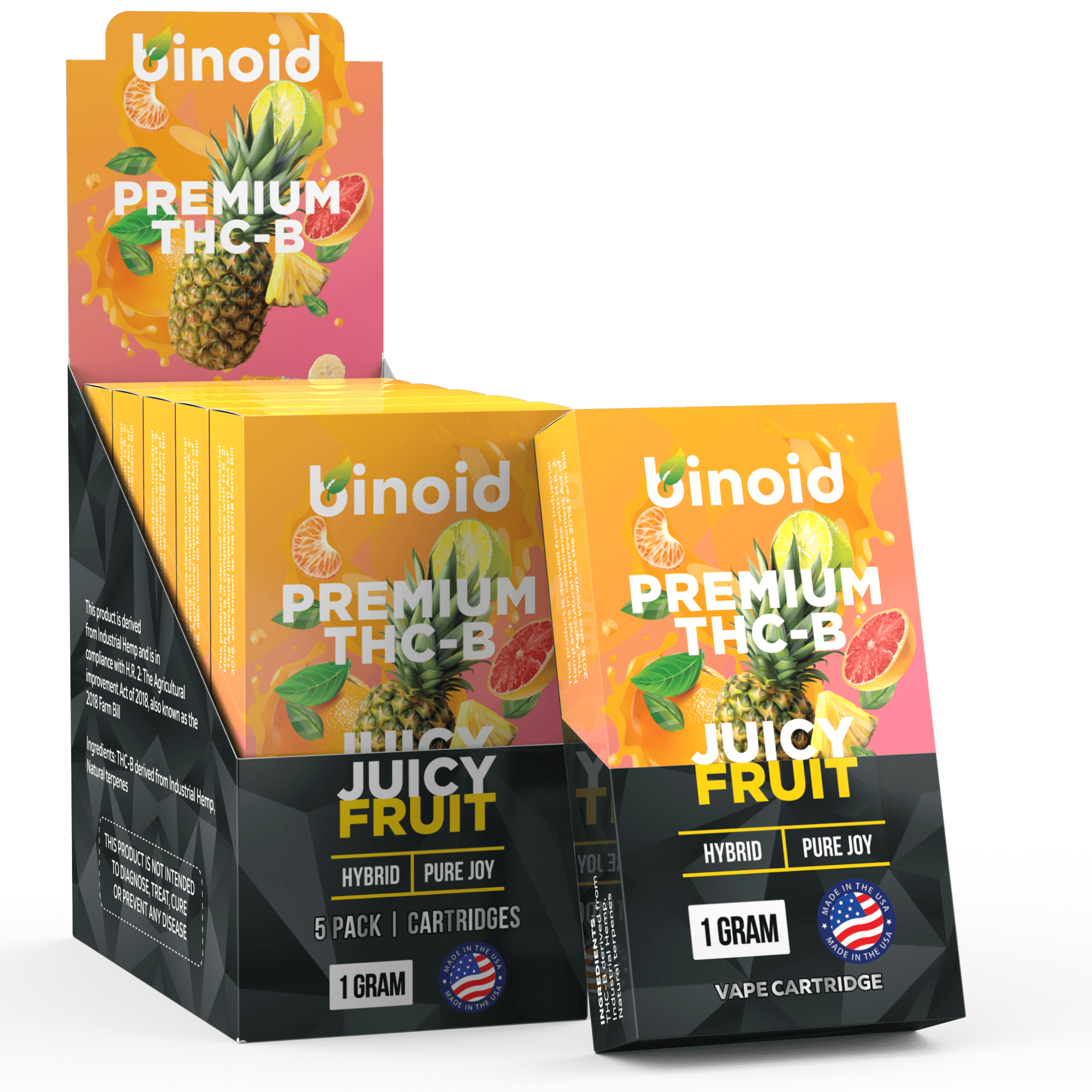 Binoid THC-B Vape Cartridge - Juicy Fruit Best Price