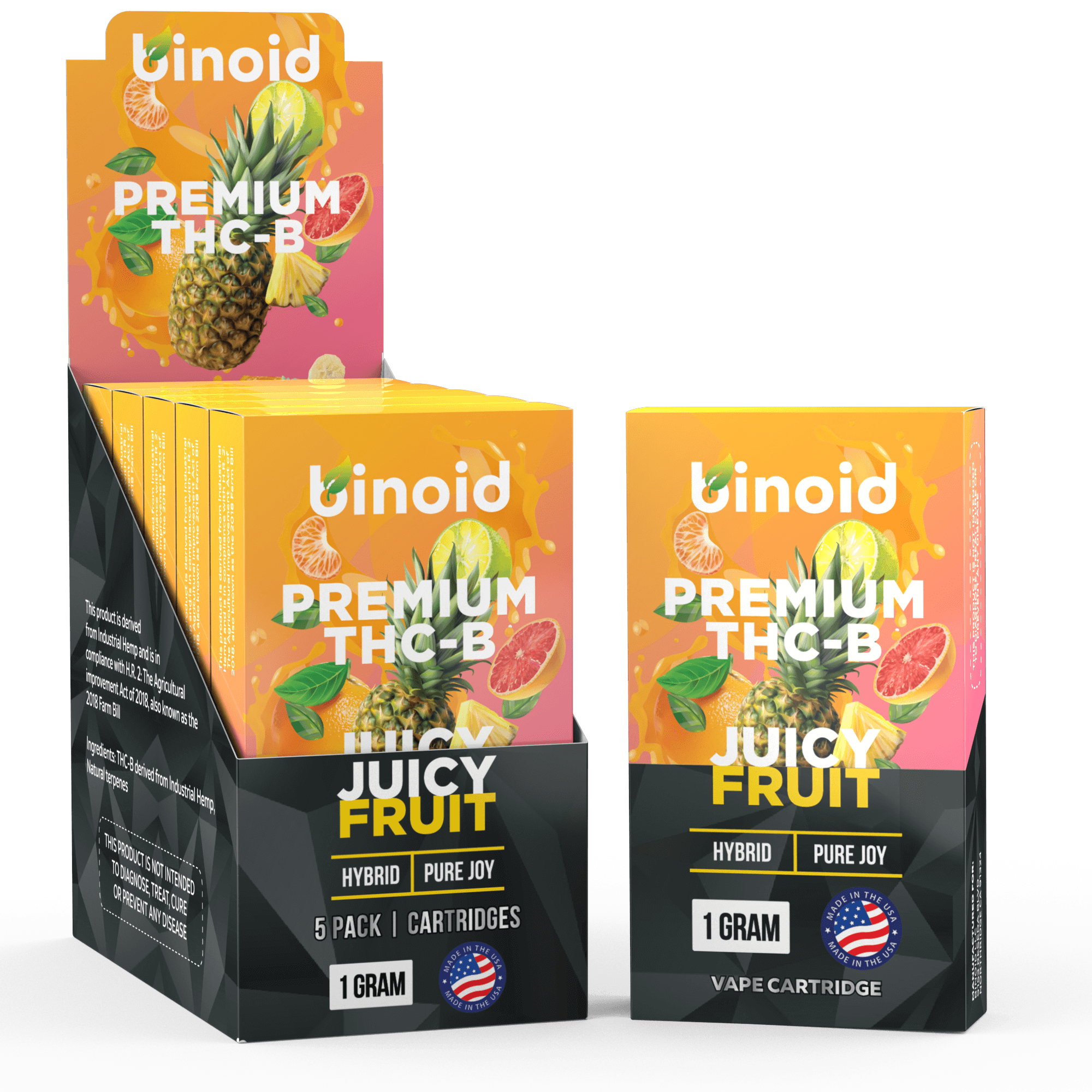 Binoid THC-B Vape Cartridge - Juicy Fruit Best Price