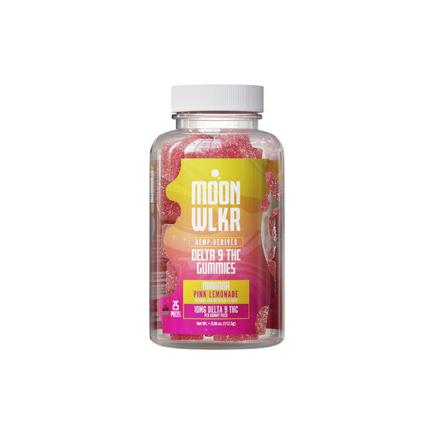 THC Edibles - Pink Lemonade Miranda D9 Gummies - 10mg - By MoonWLKR Best Price