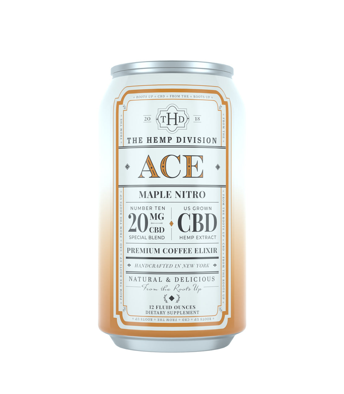 The Hemp Division Ace - Case of 8 Cans - 20 MG CBD Best Price