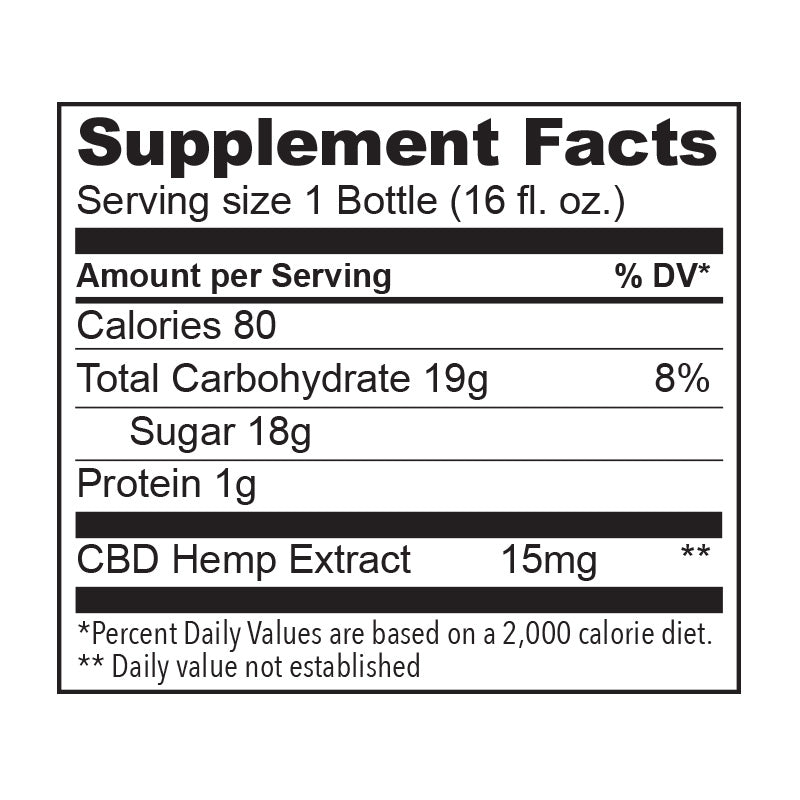 The Hemp Division Rest Case of 12 - Butterfly Lemonade - 15 MG CBD Best Price