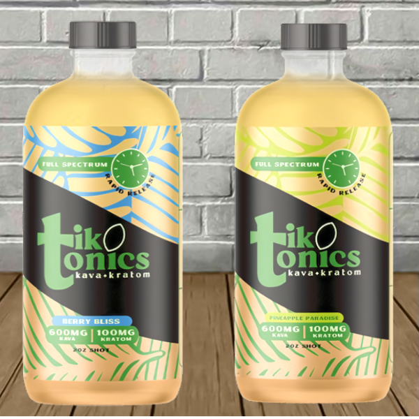 TikTonics Kava + Kratom Extract Shot 2oz Best Price