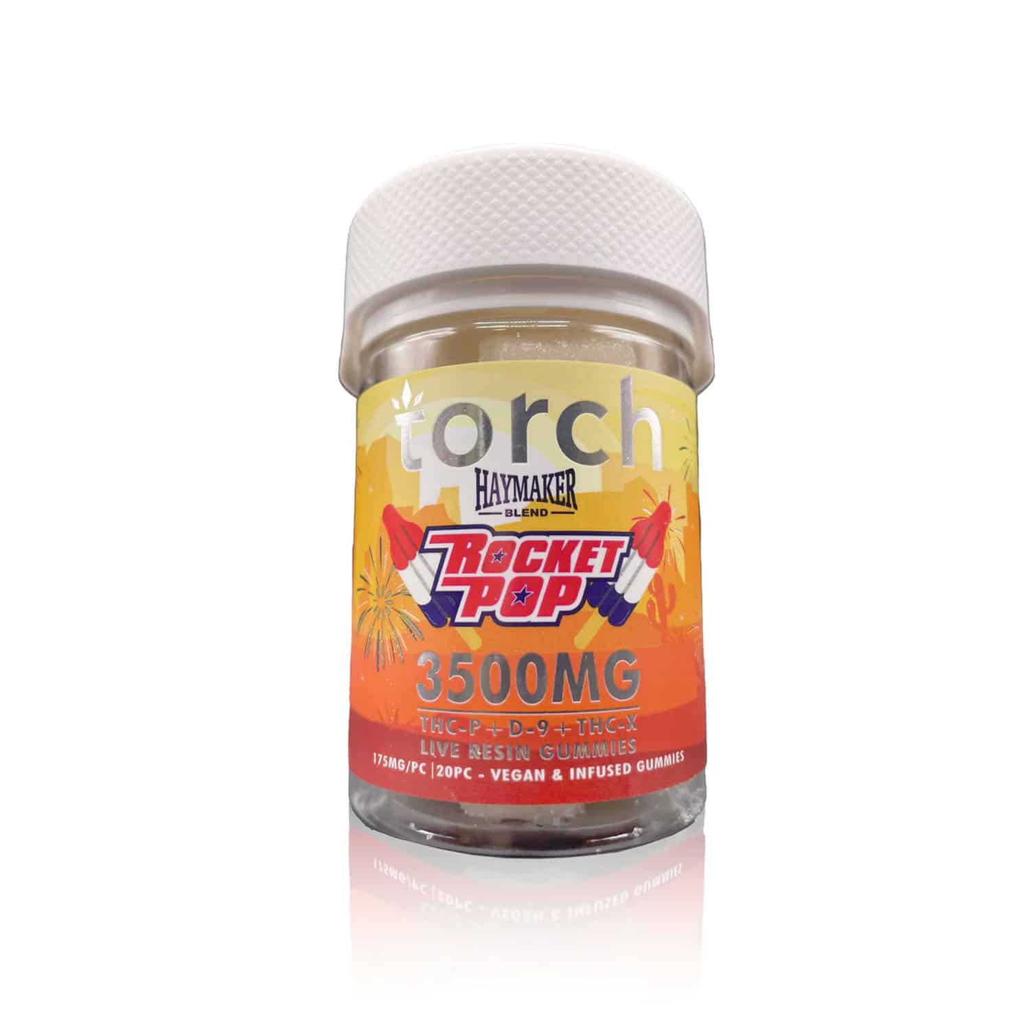 Torch 175mg Live Resin D9 + THCP + THCX Gummies (20pc) Best Price