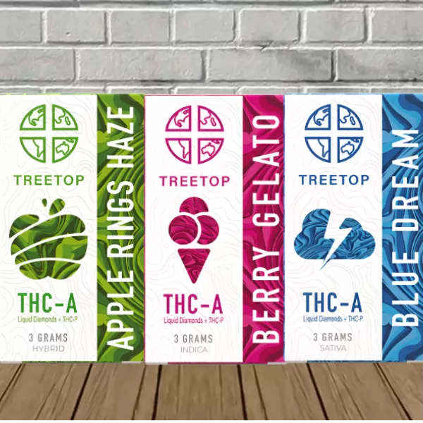 Treetop Hemp THCa + THCP Liquid Diamond Disposable 3g Best Price