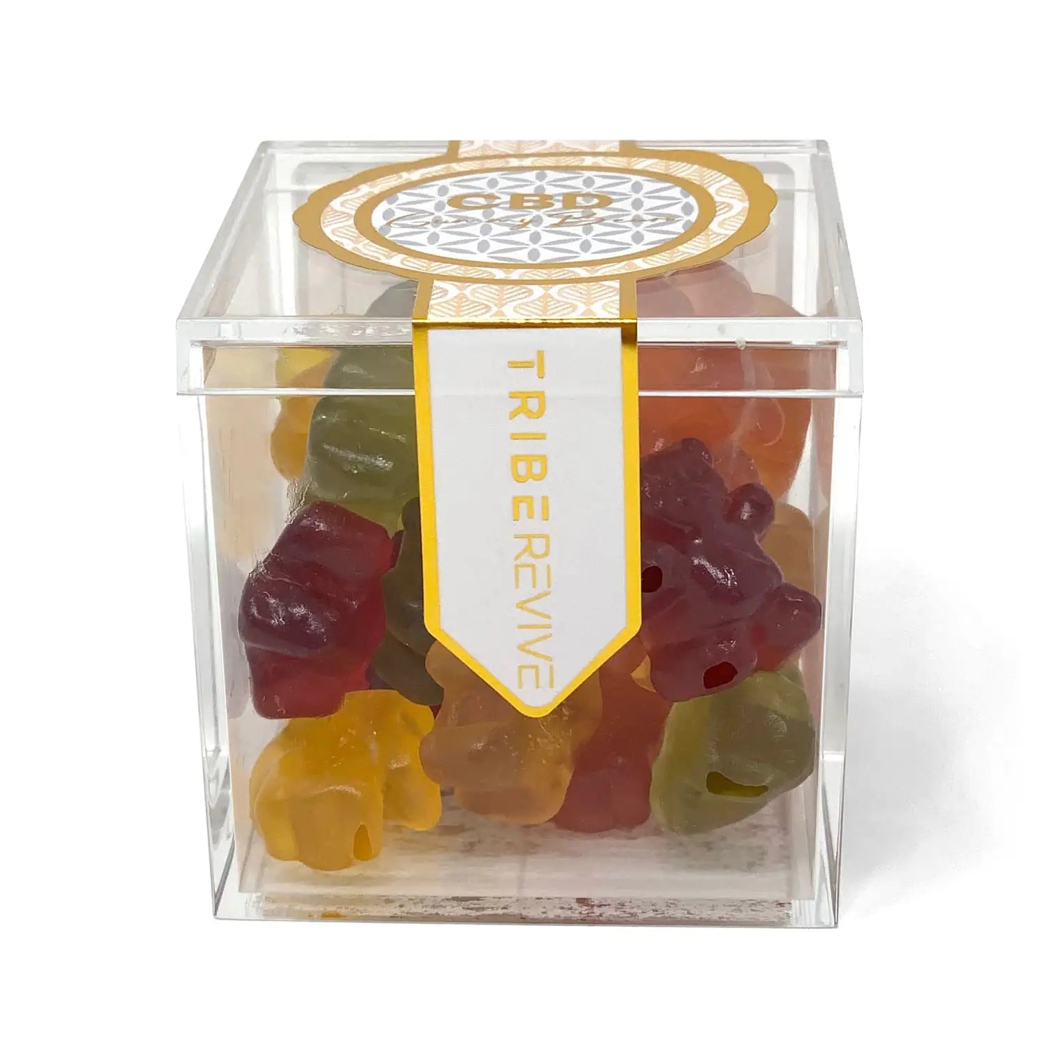 TribeTokes CBD Gummy Bears Made With Real Fruit 500MG Per Box Best Price