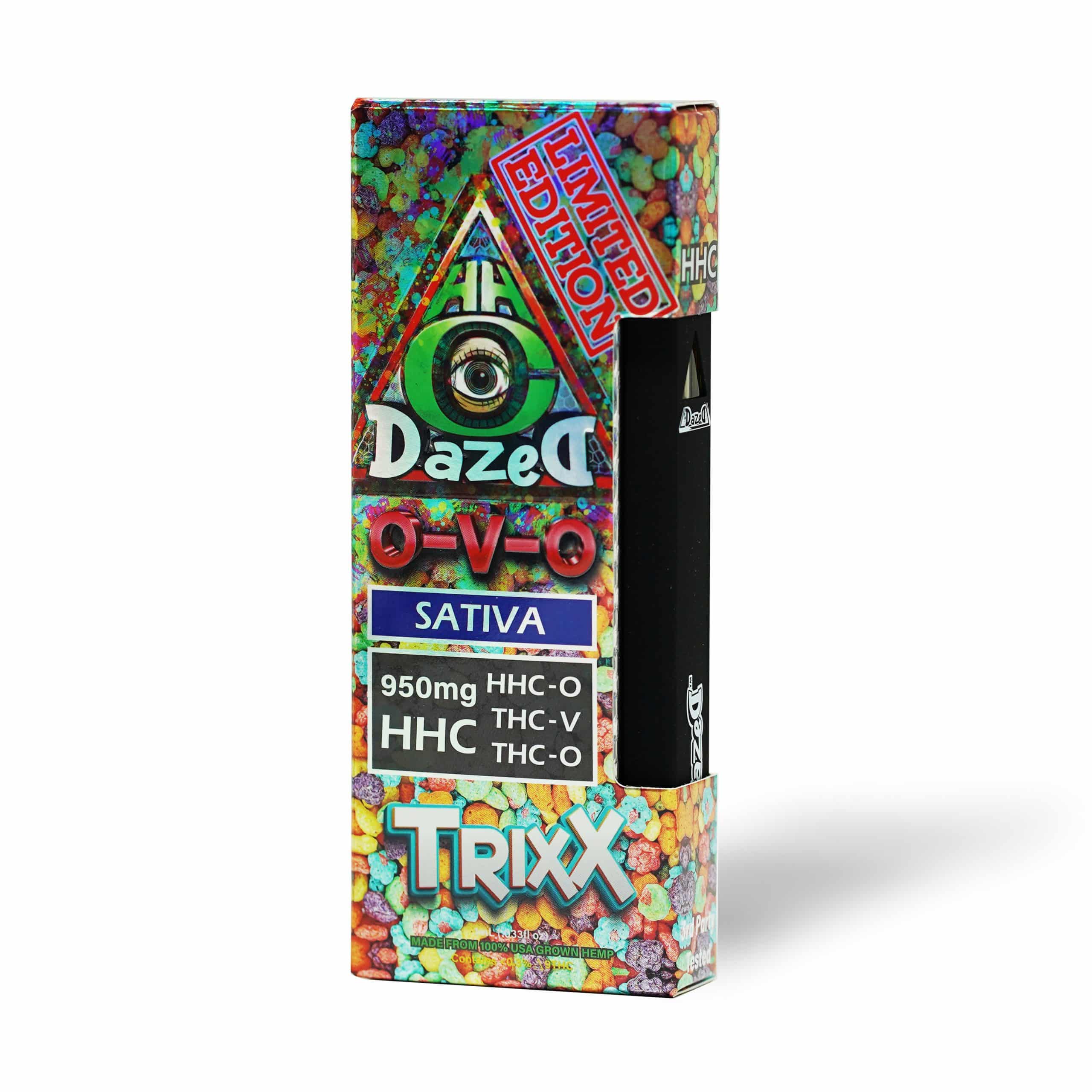 DazeD8 Trixx HHC-O + THCV + THC-O Disposable (1g) Best Price