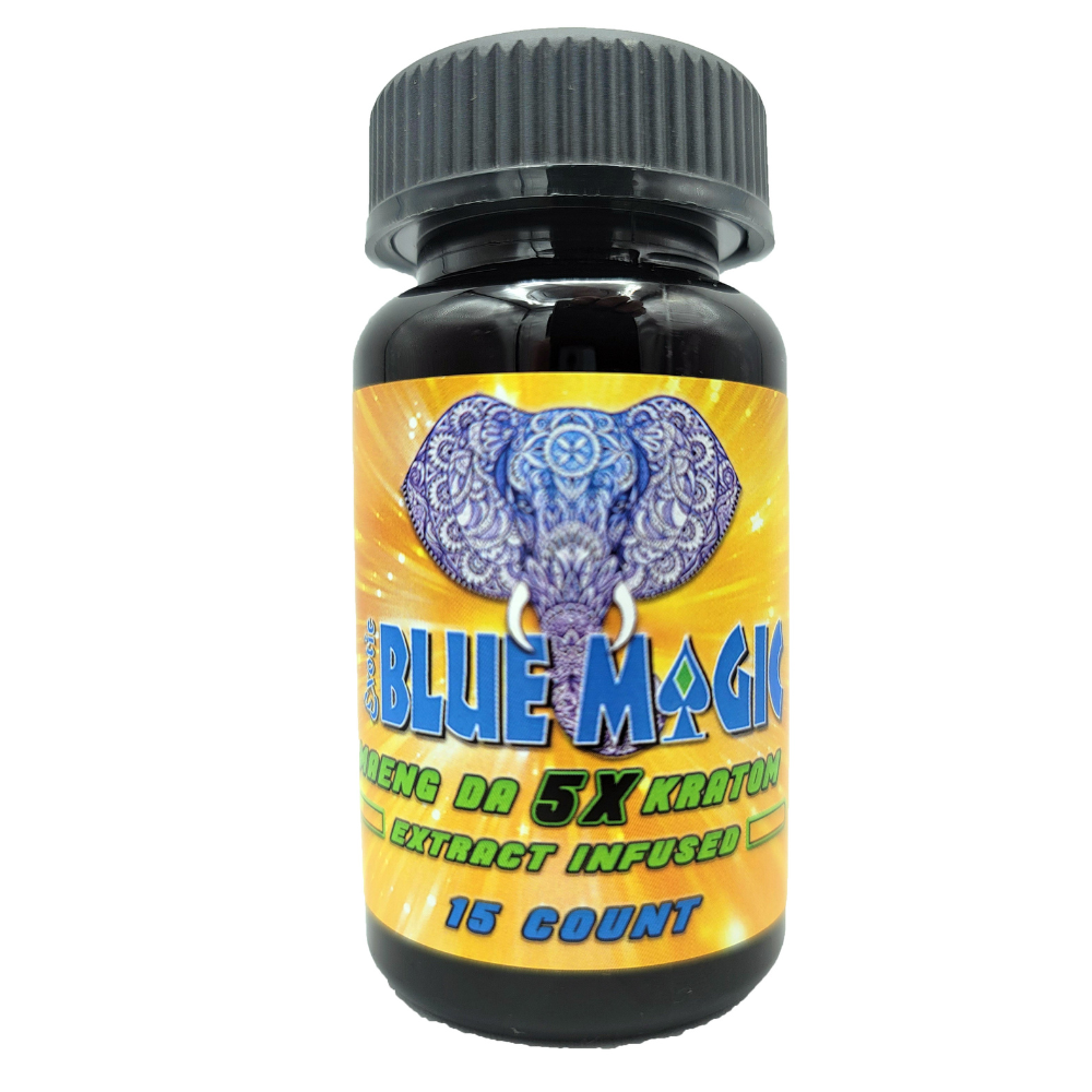 Blue Magic 5X Kratom Capsules Best Price