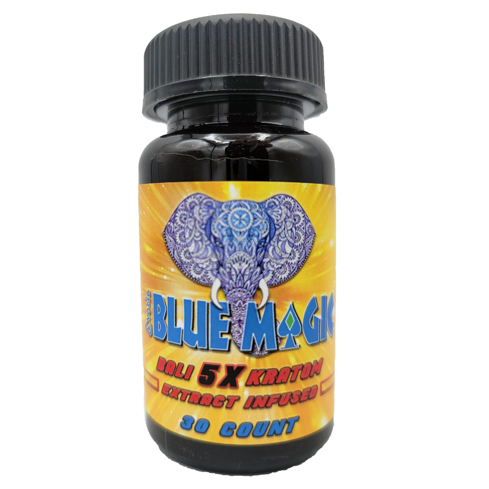 Blue Magic 5X Kratom Capsules Best Price