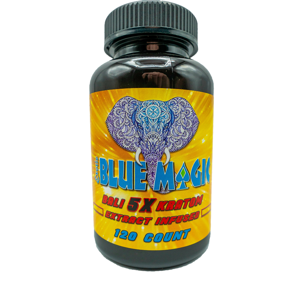 Blue Magic 5X Kratom Capsules Best Price