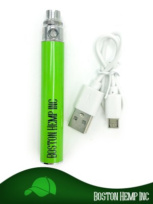 Boston Hemp Inc Green Vape Pen Battery – 510 Thread Best Price