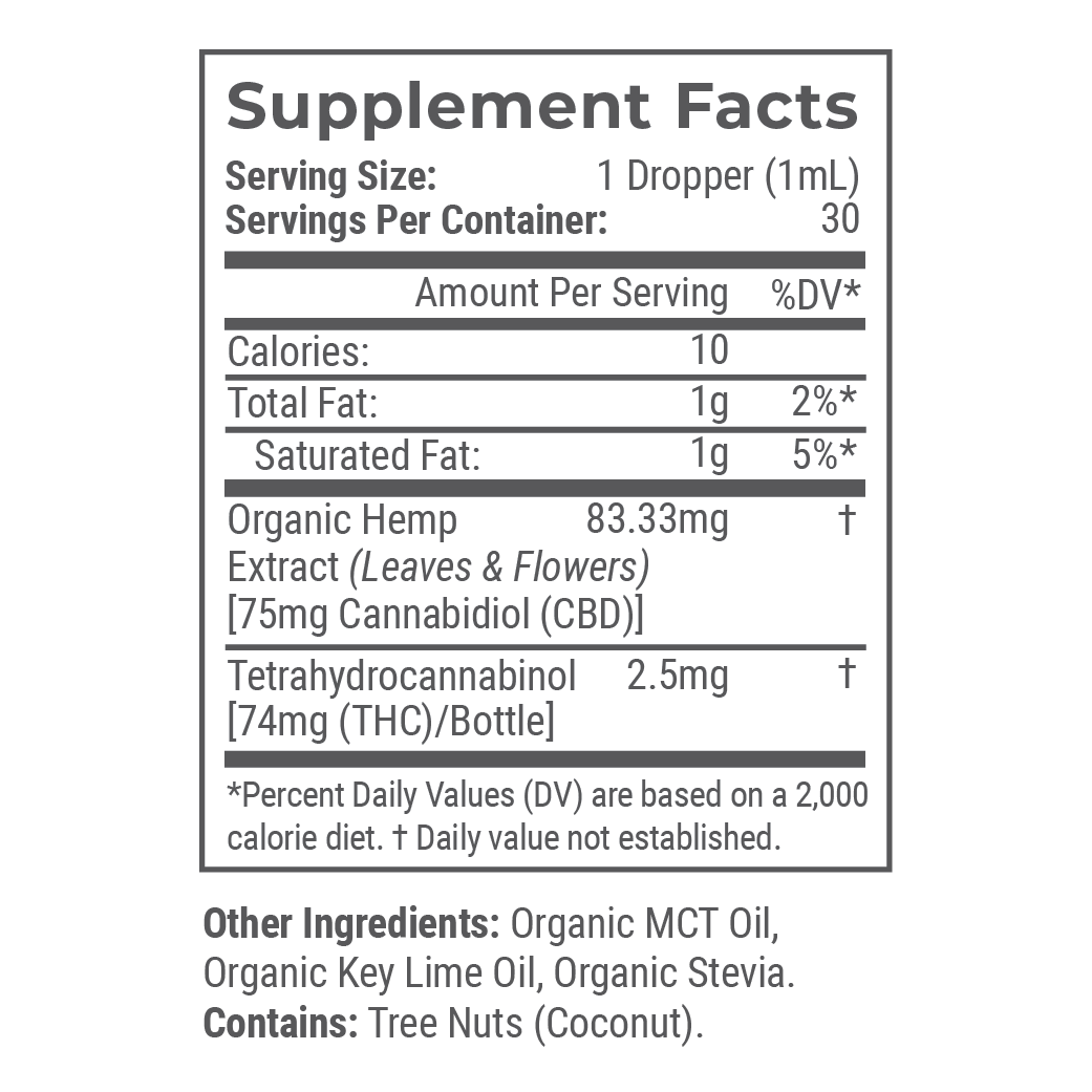 Joy Organics Full Spectrum Tincture (Fresh Lime) Best Price