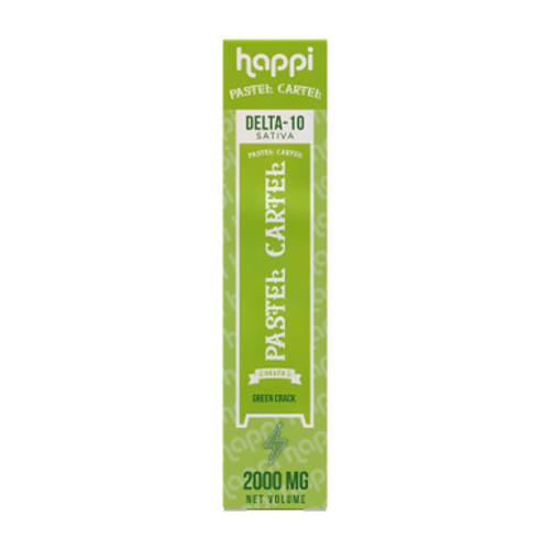 Weed Pen - Green Crack D10 Disposable - 2ml - By Happi x Pastel Cartel Best Price