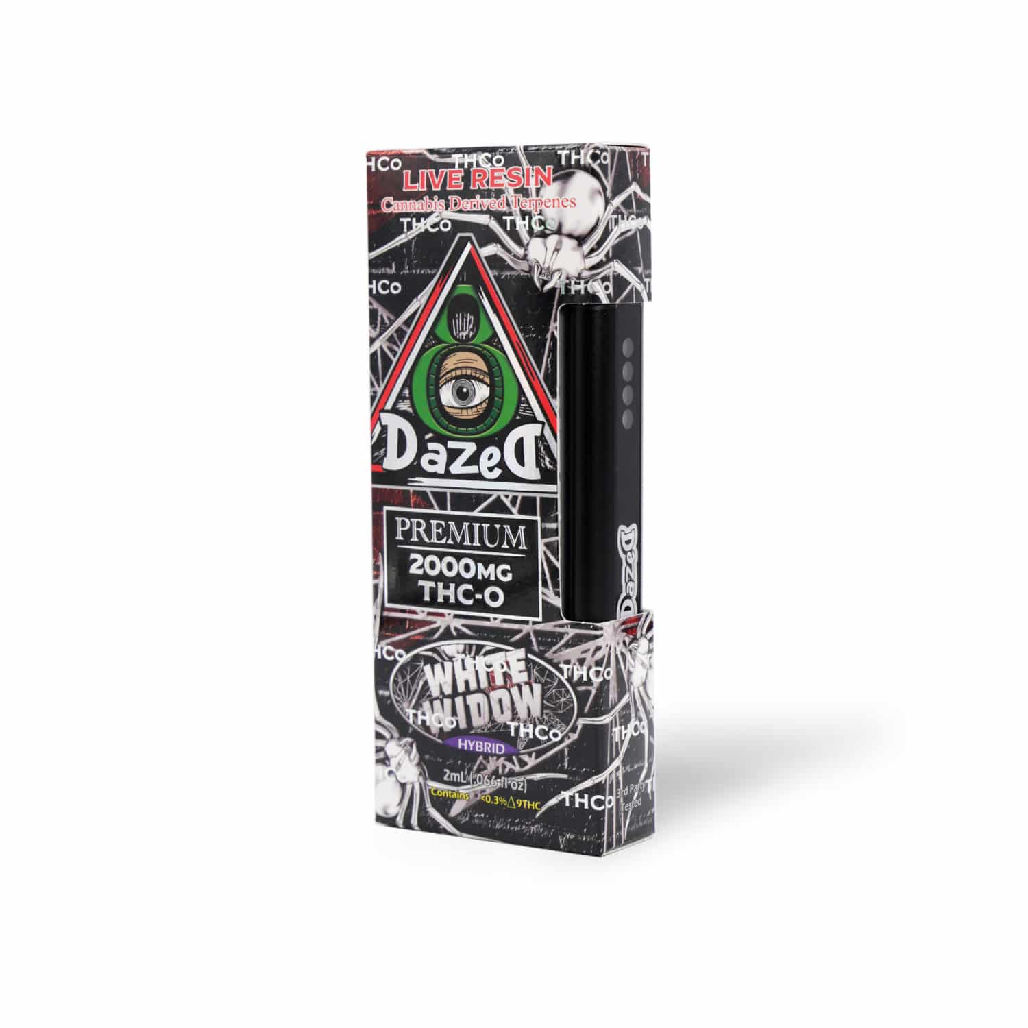 DazeD8 White Widow Live Resin THC-O Disposable (2g) Best Price