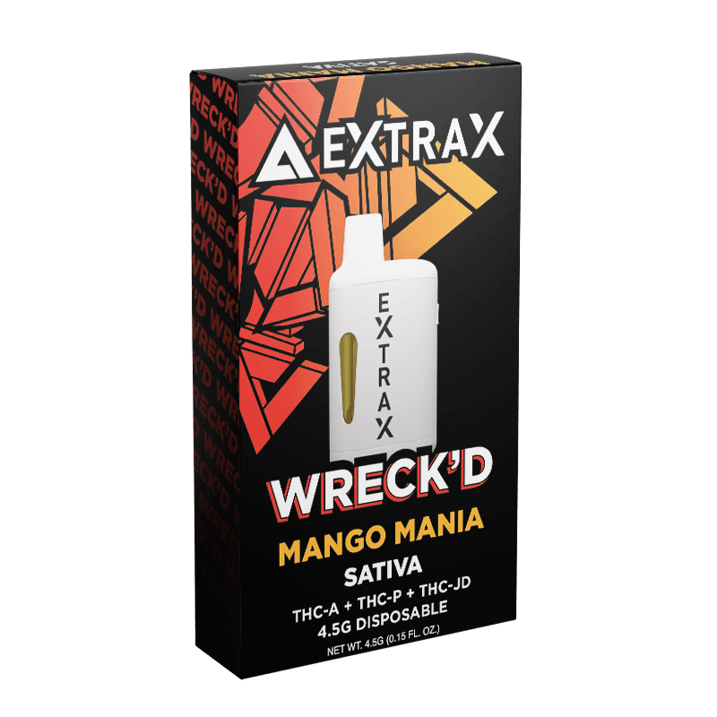 Delta Extrax Mango Mania | Disposable THCA 4.5G | Wreck’d Best Price