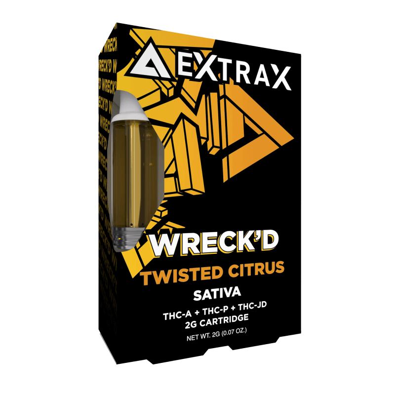 Delta Extrax Twisted Citrus | Cartridge THCa 2G | Wreck’d Best Price