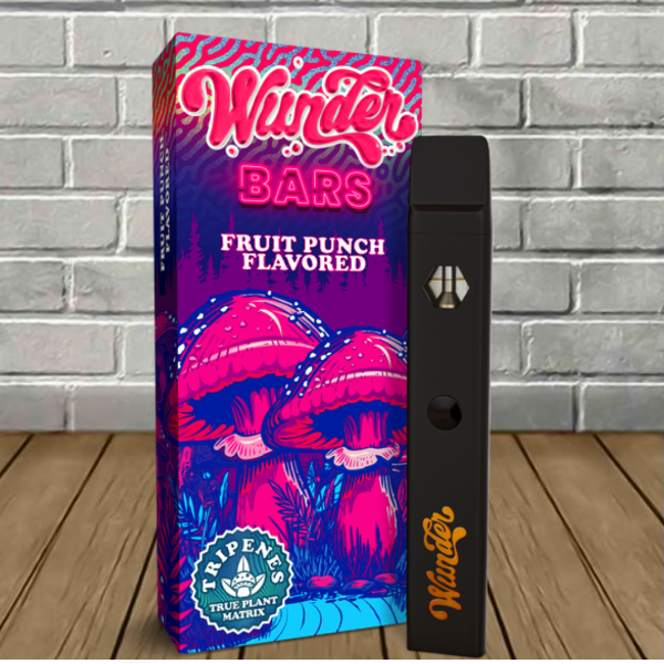 Wunder Bars Magic Mushroom Disposable Vape 2.2g Best Price