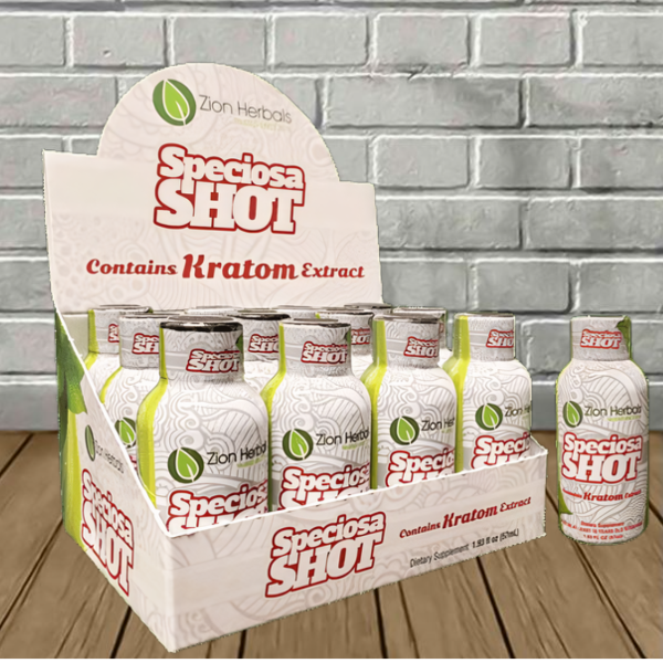 Zion Herbals Speciosa Kratom Extract Shot 57ml Best Price