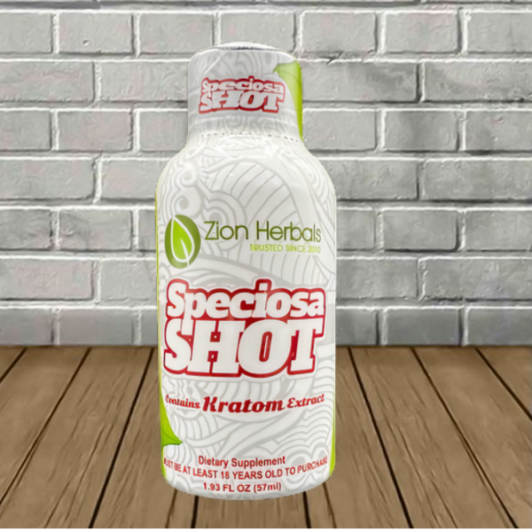Zion Herbals Speciosa Kratom Extract Shot 57ml Best Price