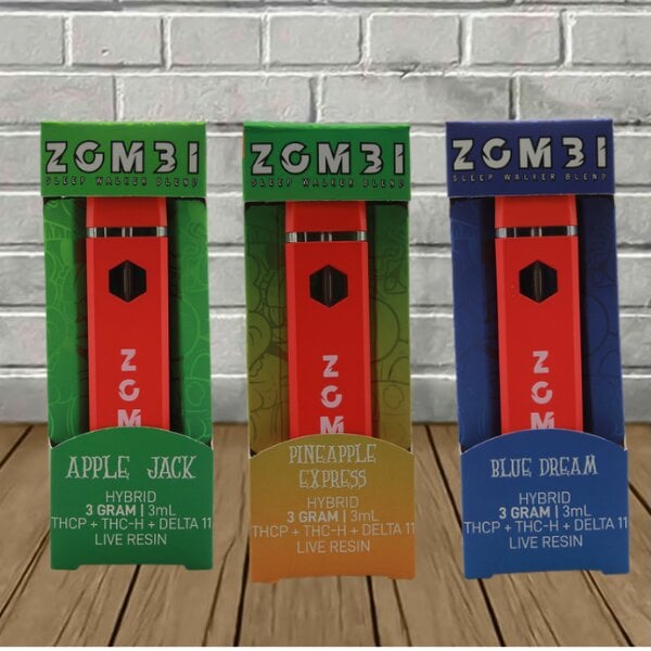 Zombi Live Resin THCP | THCH | Delta 11 Disposable 3g Best Price