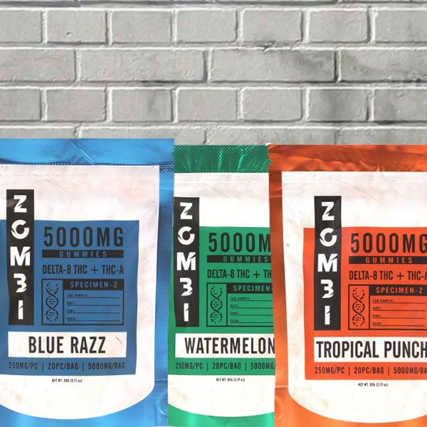 Zombi Specimen-Z Delta 8 + THCa Gummies 5000mg Best Price