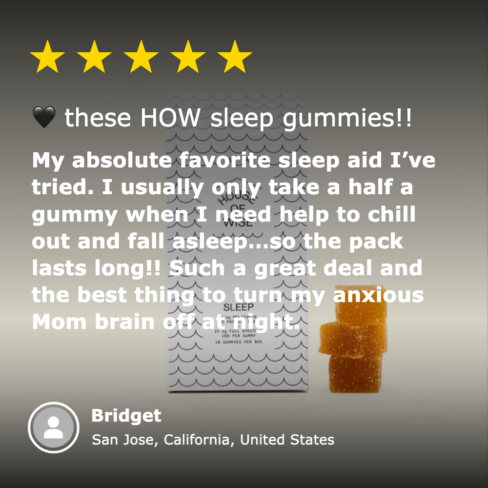 House of Wise CBD Sleep Gummies (4ct.) Best Price