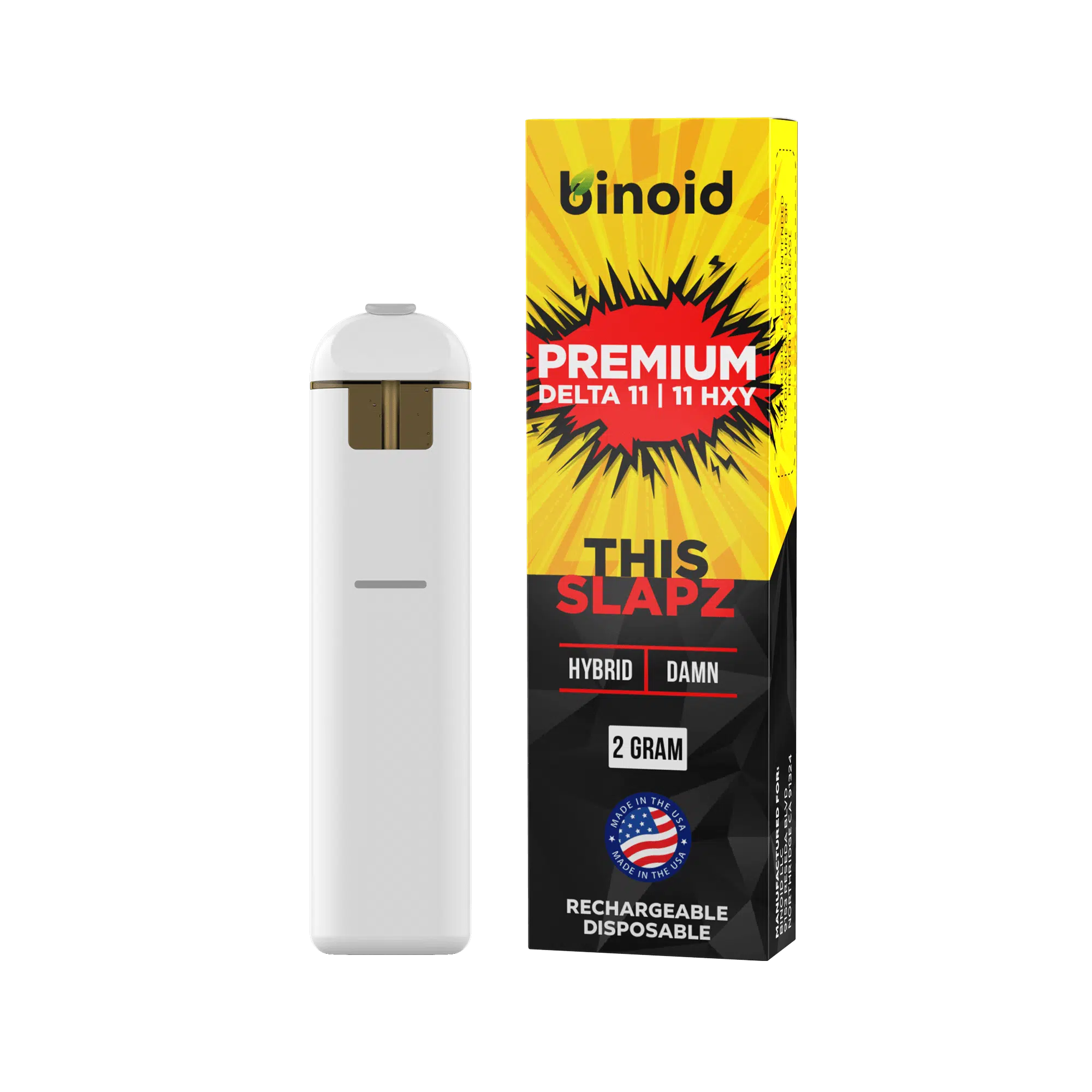 Binoid Premium Delta-11 + 11-Hxy Disposables (2g) Best Price