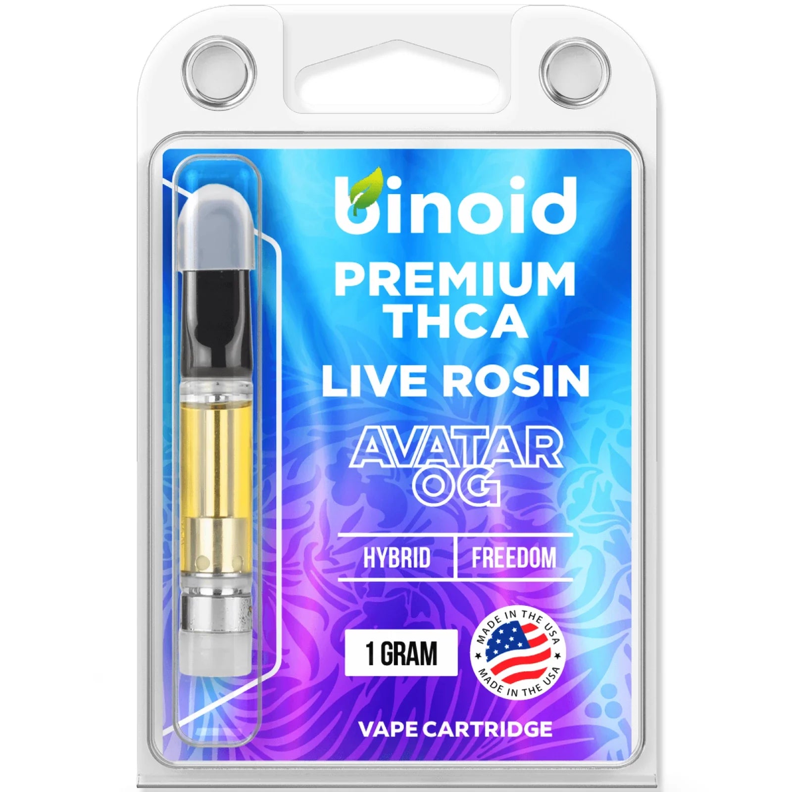 Binoid Premium THCA Live Rosin 510 Cartridges (1g) Best Price