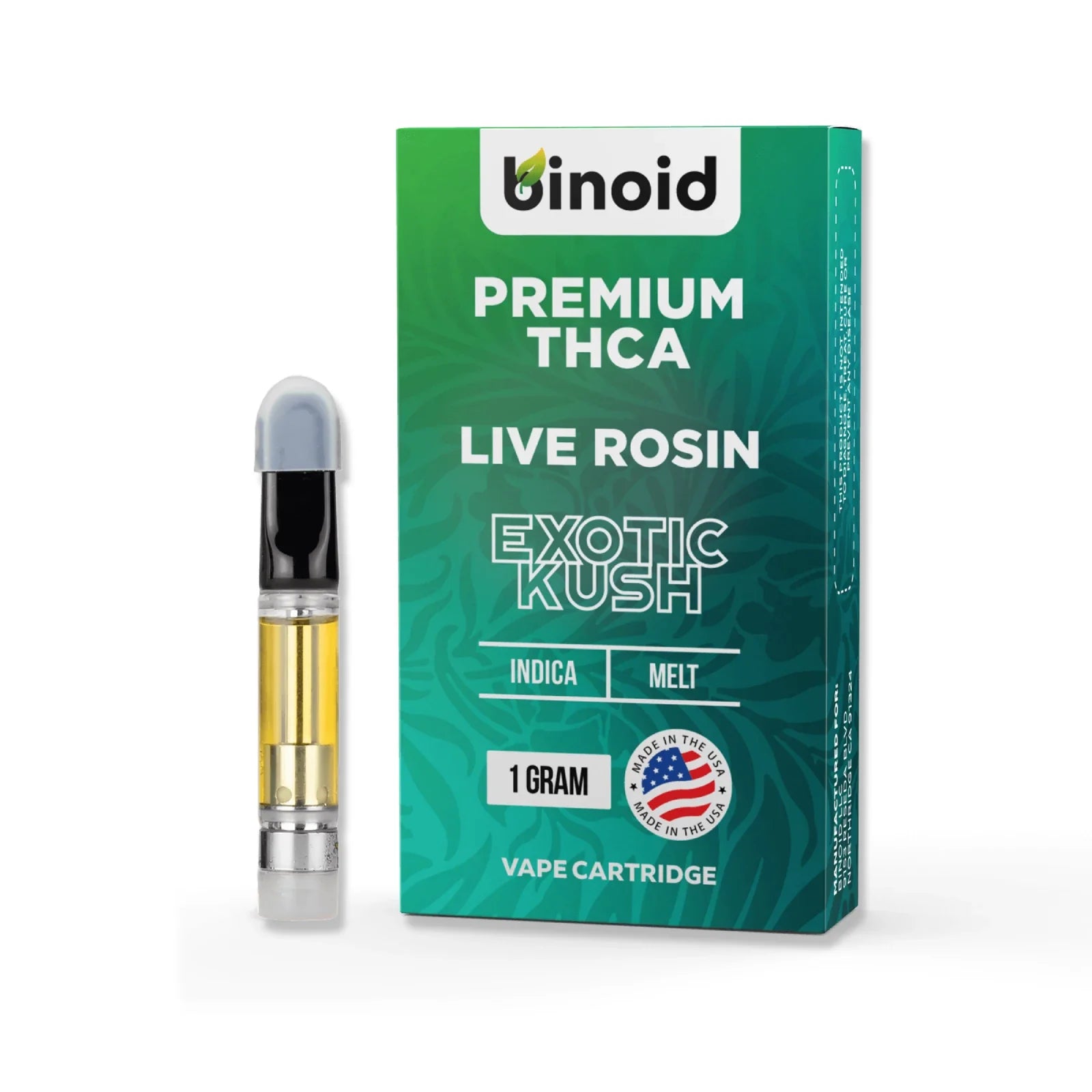 Binoid Premium THCA Live Rosin 510 Cartridges (1g) Best Price