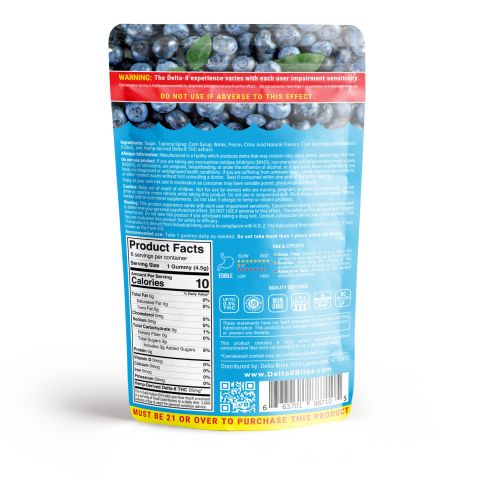 Bites Delta 8 Gummy - Blueberry - 150mg Best Price
