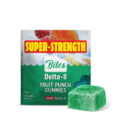 Bites Delta-8 THC Gummy - Fruit Punch - 50MG Best Price