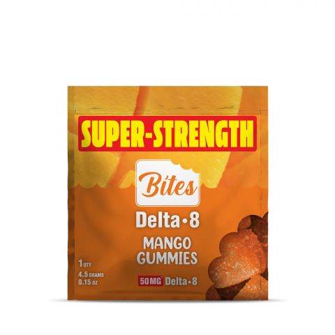 Bites Delta-8 THC Gummy - Mango - 50MG Best Price