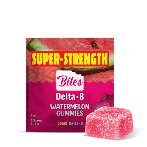 Bites Delta-8 THC Gummy - Watermelon - 50MG Best Price