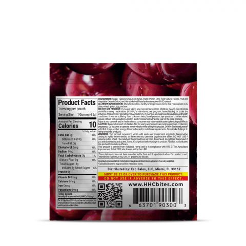 Bites HHC Gummy - Cherry - 50MG Best Price